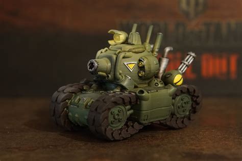 Metal Slug Tank Hand Painted 3d Print Etsy Uk