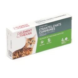 Biocanina Milbetel Chat Vermifuge Comprim S Vers Plat Et Rond