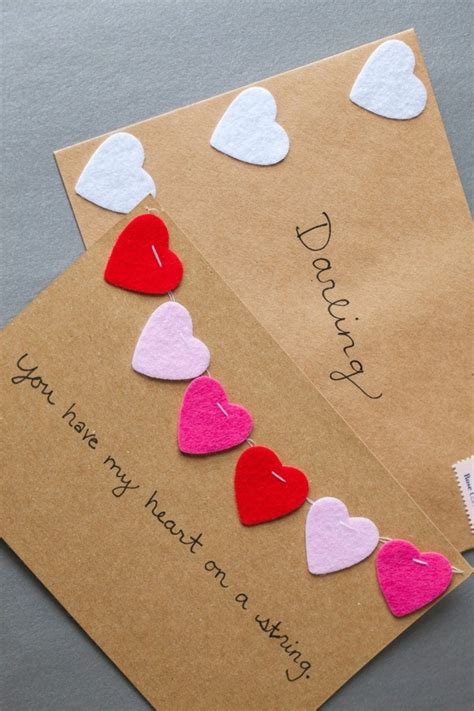 Las ideas más adorables de tarjetas de San Valentín con algunas ideas DIY