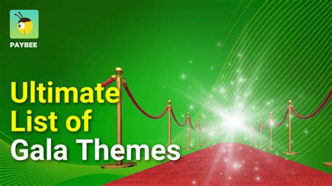 The Ultimate List of Gala Themes: Make Your Next Fundraising Event a ...