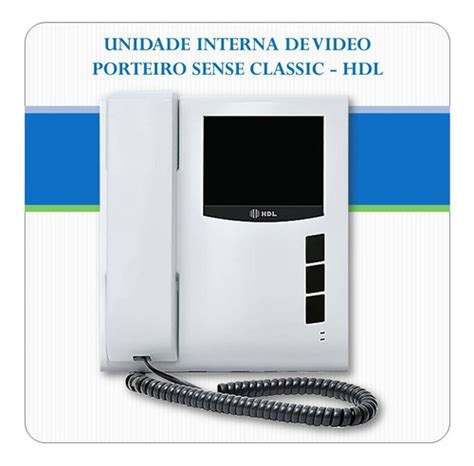 Unidade Interna Extens O Video Porteiro Sense Classic S Hdl Frete Gr Tis