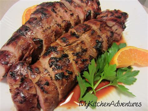 Grilled Orange Pork Tenderloin Renee S Kitchen Adventures