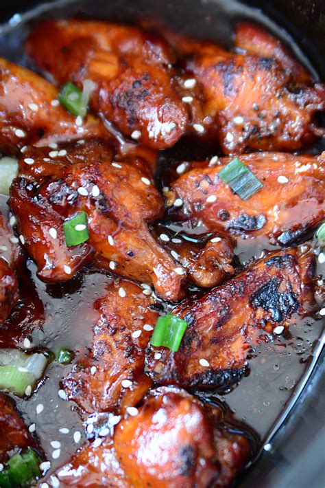 Chicken Wing Slow Cooker Recipe Setkab