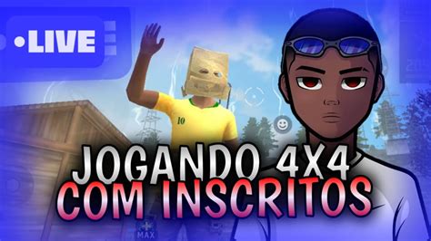 LIVE ON FF AO VIVO LIVE DE FREE FIRE AO VIVO JOGANDO