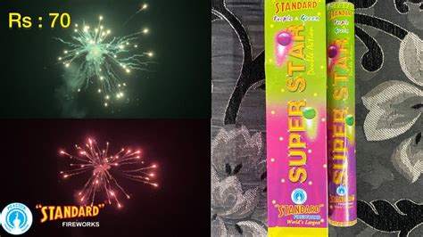 Super Star Purple And Green Standard Fireworks Fireworks Diwali