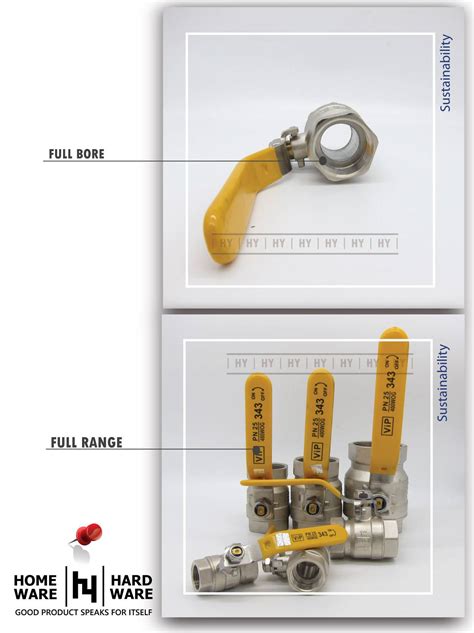 Vip Brass Full Bore Ball Valve Ff