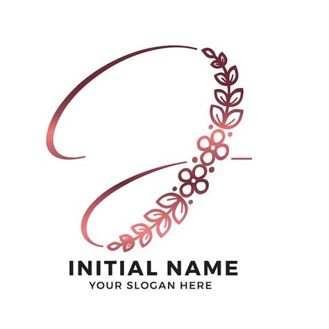 Vector J Lettre Initiale Logo Design Logo Filigrane Logo Rose Logo