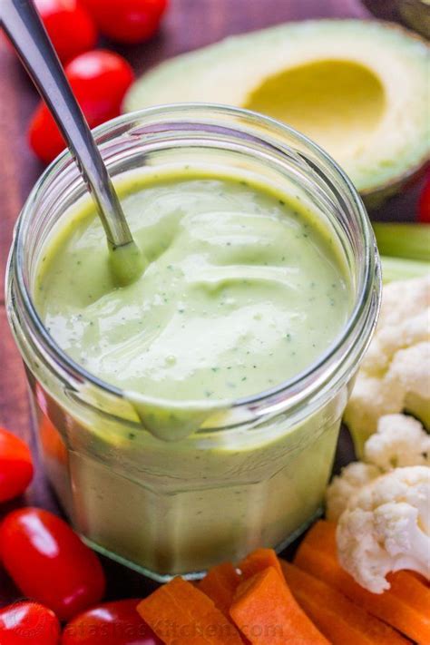 Dairy Free Avocado Ranch Dressing Recipe Lavonda Longo