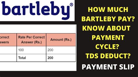 How Much Bartleby Pays Per Answer For Chemistry Know About Payment