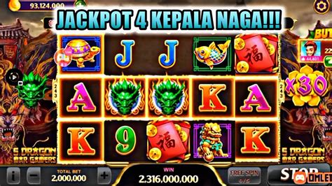 Sedekah 2M Hari Ini JP 4 Kepala Naga X30 Pola Room 5Dragon Hari Ini