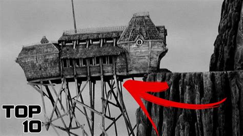 Top 10 Scary Houses On Cliffs Youtube