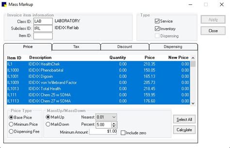 Let Cornerstone Update Your Idexx Reference Laboratories Pricing For