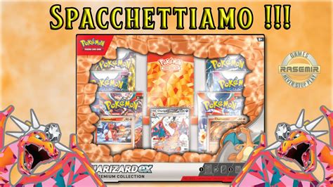 Apertura Collection Charizard E Buste Ossidiana Infuocata Pokemon