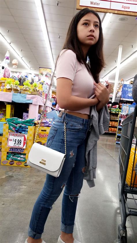 Cute Latina Teen Shopping At Market Tight Jeans Forum