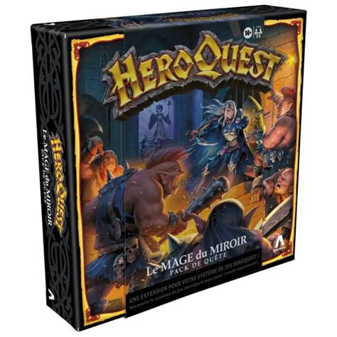 Bebeboutik Heroquest Pack De Qu Te Le Mage Du Miroir Jeu De R Le