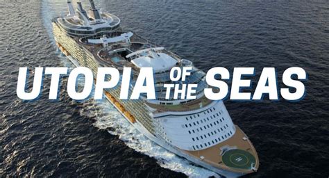 Royal Caribbean Reveals Utopia of the Seas as Name For 6th Oasis-Class Ship