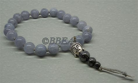 Bracelet Tib Tain Bien Tre En Aigue Marine Pierre De Communication