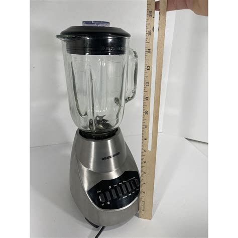 Black And Decker Bl2020s Blender 10 Speed Brushed Stainless Steel 42 Oz