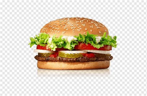 Whopper Hamburger Makanan Cepat Saji Cheeseburger Kentang Goreng