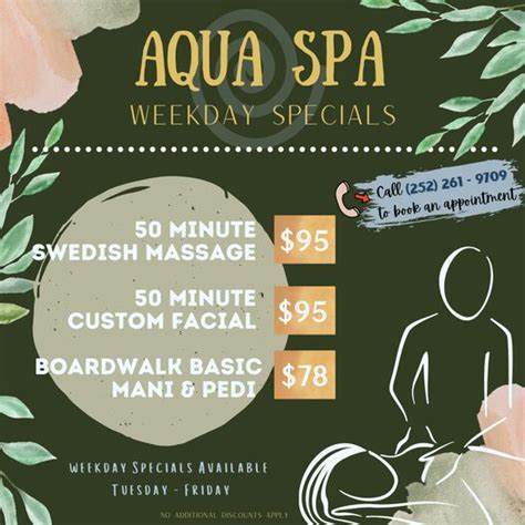 Relax And Rejuvenate W Aqua Spa Duck Nc Outer Banks