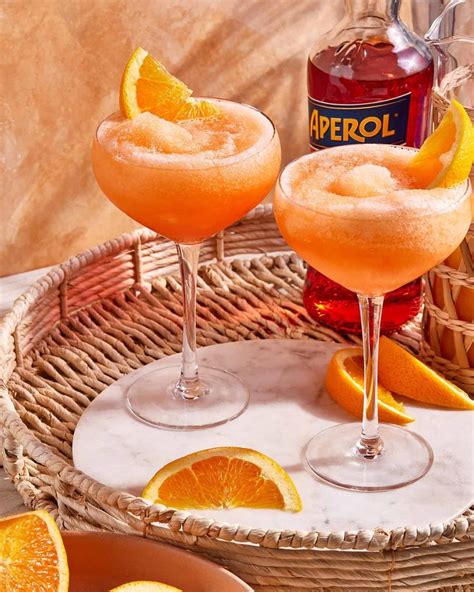 Easy Frozen Aperol Spritz Recipe Aperol Spritz Aperol Spritz Recipe Italian Cocktails