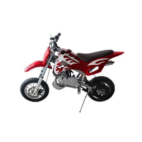 Mini Moto Cross 49cc Dirt Bike A Gasolina 2 Tempos Wvdb 006 Vermelha