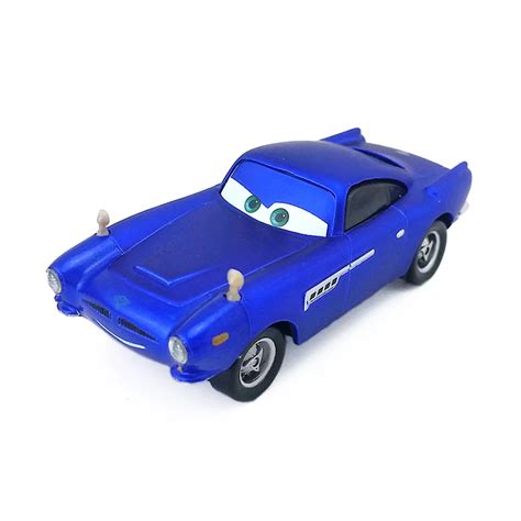 Disney Pixar Cars Finn McMissile Ransburg Blue Metal Diecast Toy Car 1:55 Loose Brand New In ...