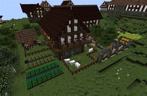 Barn Bauernhaus Minecraft Map