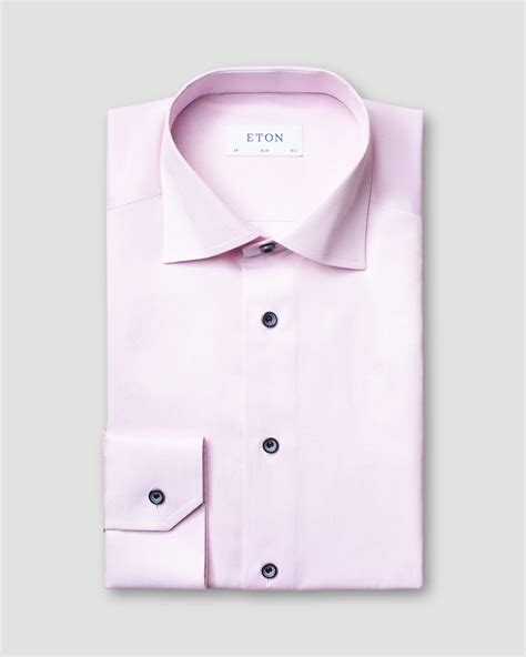 Pastel Pink Shirt Eton