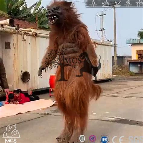 Animated Realistic Werewolf Costume Adult Dcwf001