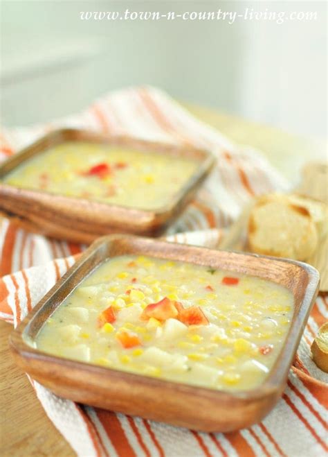 Sweet Corn Chowder Yellow Bliss Road