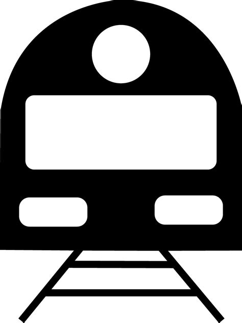 Train In Black And White Color Vector Art At Vecteezy