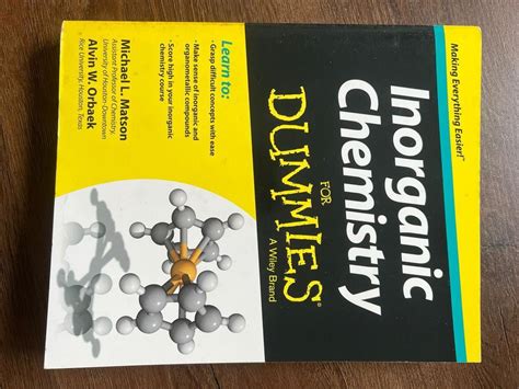 Inorganic Chemistry For Dummies Hobbies Toys Books Magazines