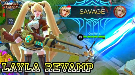 Layla Revamped Short Gameplay Mobile Legends Bang Bang Youtube