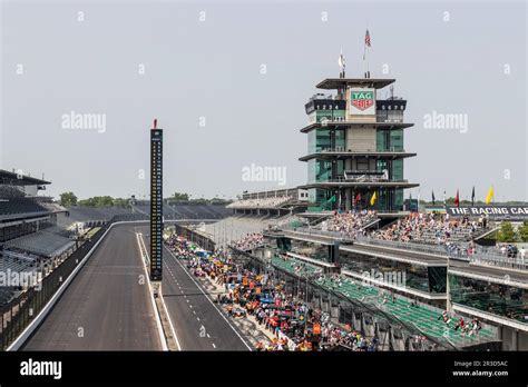 Indianapolis Circa May 2023 Indy 500 Practice Sessions At