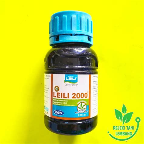 PUPUK LEILI 2000 NUTRISI TANAMAN ANORGANIK NPK ISI 250 ML Lazada