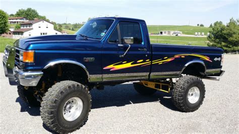 1989 Ford F 250 Xlt Lariat 4x4 Lifted Show Quality One Of A Kind Custom Mint Classic Ford F