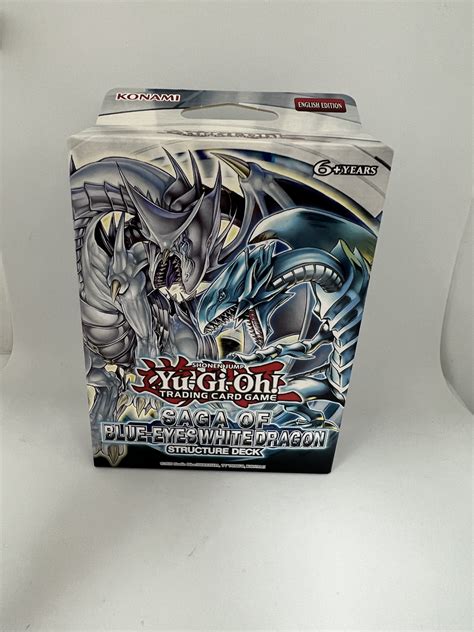 Yugioh Saga Of Blue Eyes White Dragon Deck Clerc S Trading Cards