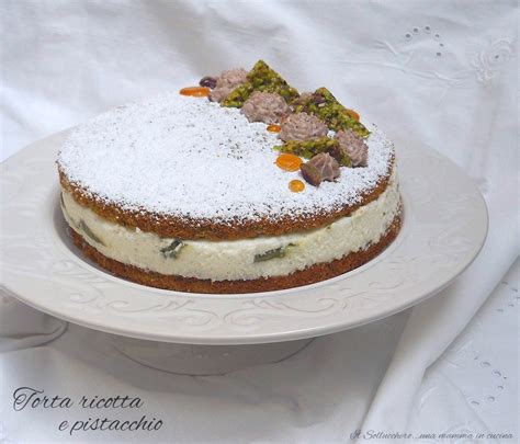 Torta Ricotta E Pistacchio Variante Ricetta Sal De Riso