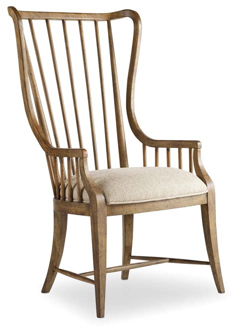 Hooker Furniture Sanctuary 5401-75400 Tall Spindle Arm Chair | Baer's ...