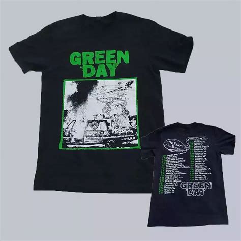 Green Day The Saviours Tour 2024 Tour T Shirt