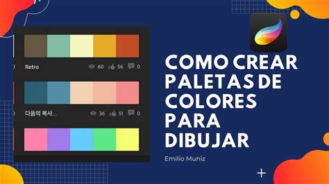 Como Crear Una Paleta De Colores Para Dibujar En Procreate O Cualquier