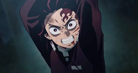 Crazy Furious Eyes Tanjiro Kamado In 2023 Anime Screenshots Slayer