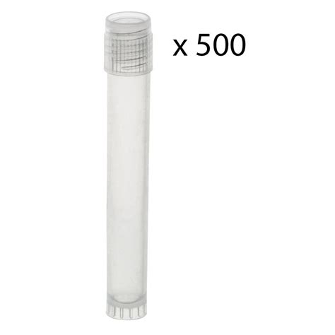 Storage Vials 5ml Polypropylene Plastic Screw Top Pack Of 500