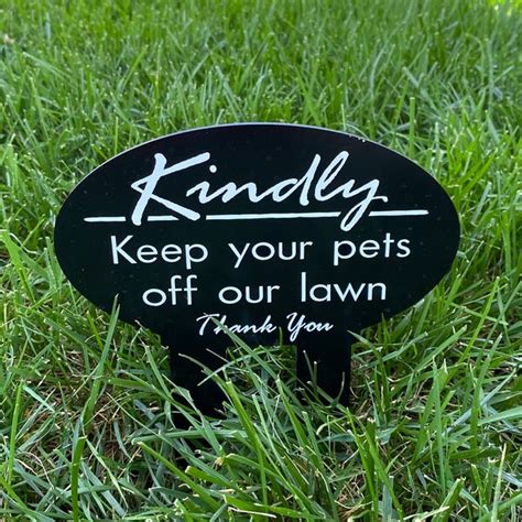 Keep Dog off Grass Sign - Etsy