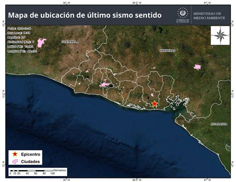 Aumentan a 70 los sismos registrados en el este de El Salvador