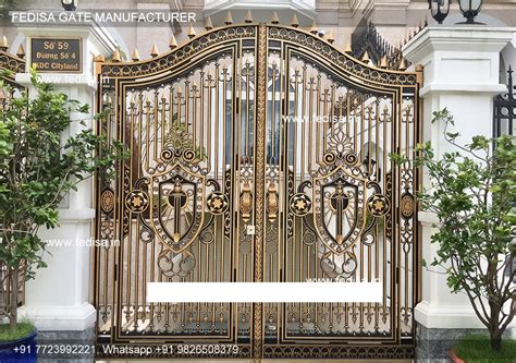 Iron Gate Designs For Indian Homes Gate Pillar Top Design Steel Gate