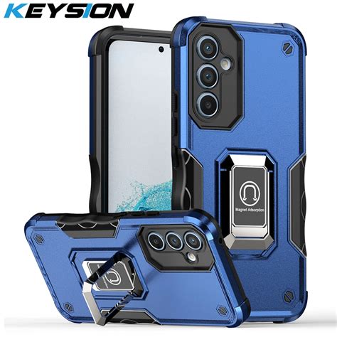 Keysion Shockproof Armor Case For Samsung A A A G Metal Ring