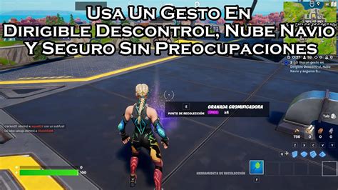 Usa Un Gesto En Dirigible Descontrol Nube Navio Y Seguros Sin