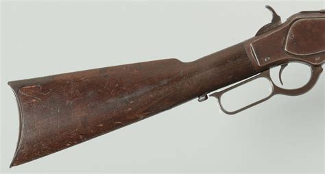 Lot 795 Winchester Model 1873 44 40 Lever Action Rifle Case Auctions